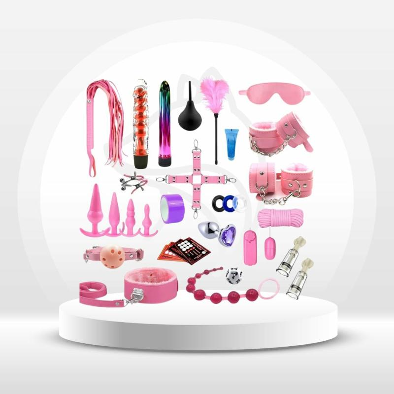 32Pcs Bdsm Pleasure Kit Bondage