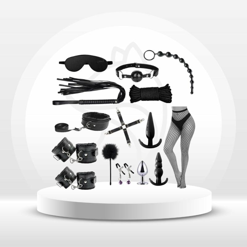 Bdsm Cosplay Sex Kit Bondage Black