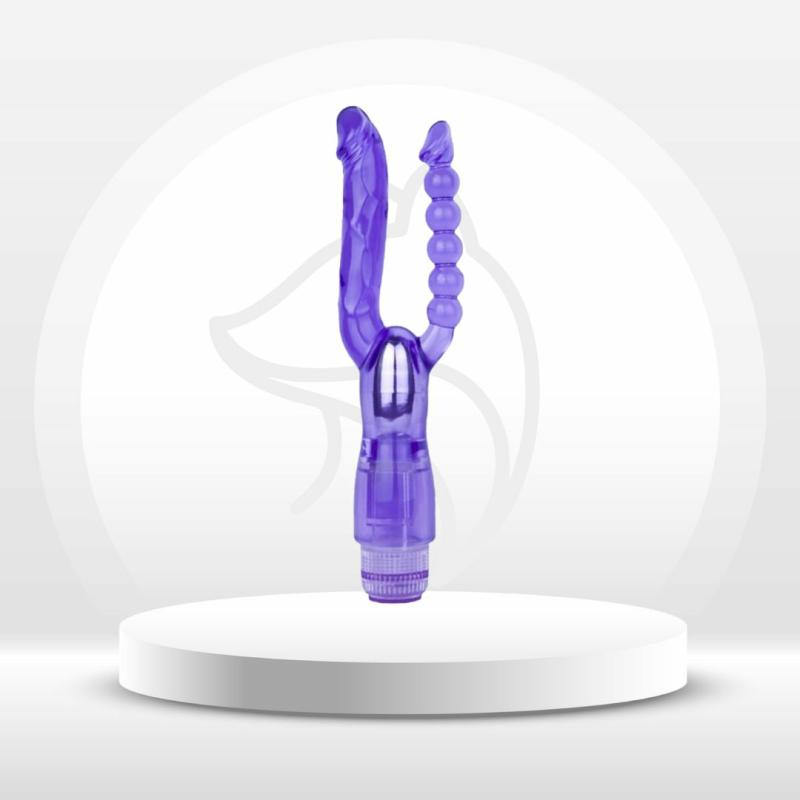 Dual Penetration Vibrator Anal Toys