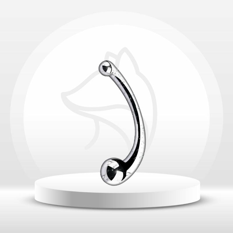 Polished Steel Prostate Massager Anal Toys