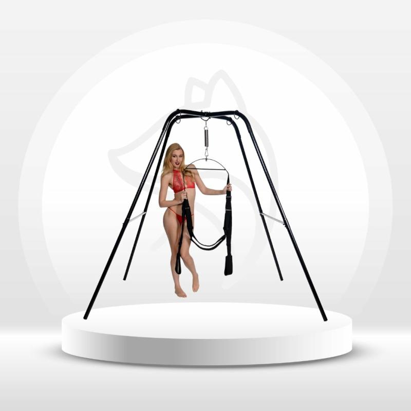 Premium Sex Swing Stand Couples Black