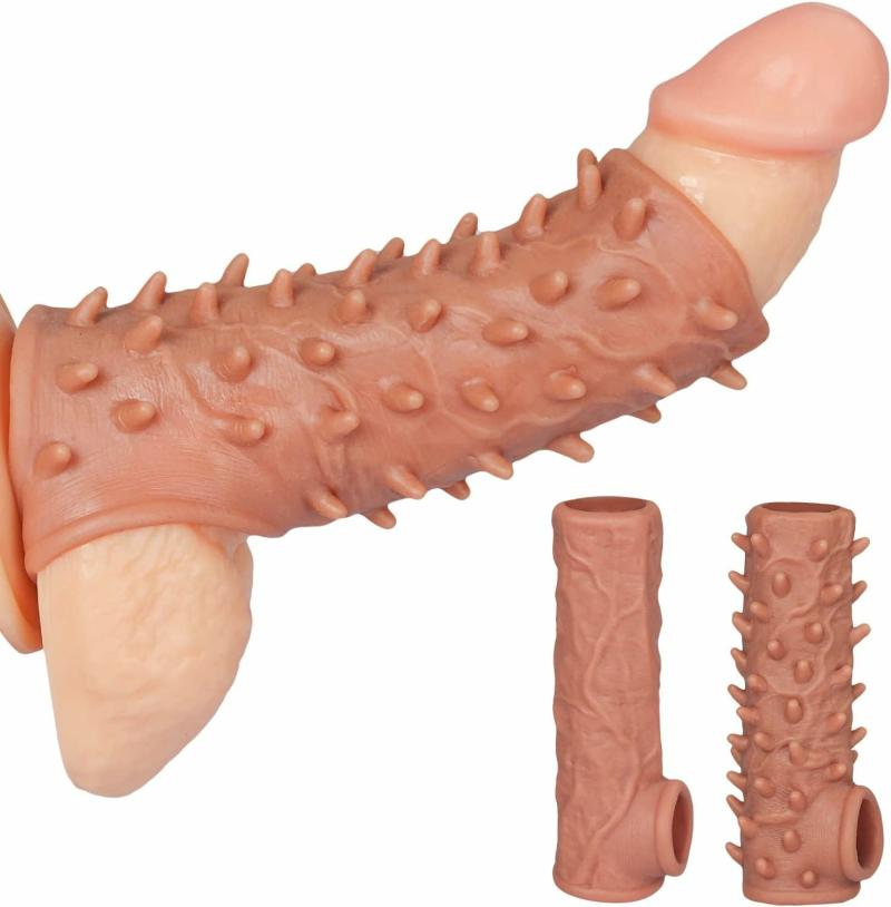 Spiky Silicone Penis Sleeve Set Couples