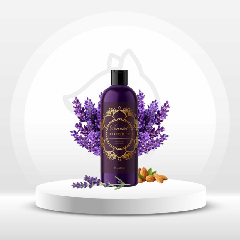 Aromatherapy Sensual Massage Oil Lube, Oil, & Candles